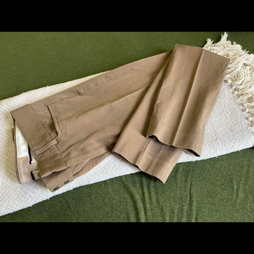 Bundle Only ! ❤️Banana Republic Sloan Fit Size 2 Brown Pants